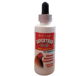 Interfarma Veterinary Supertron B-12 Rooster bottle pour supports energy and vitality.