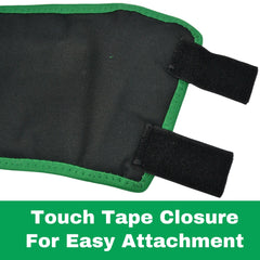 Intrepid International Click Fetlock Shield tear-resistant fabric detail provides protection.