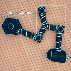 INTURN Cat Furniture Tent expandable play zone lets you reconfigure layouts