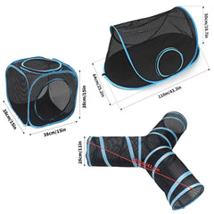 INTURN Cat Furniture Tent ideal for multi-cat households for shared playtime