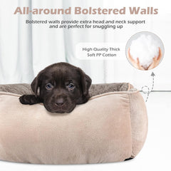 INVENHO orthopedic dog bed anti-slip bottom keeps bed in place