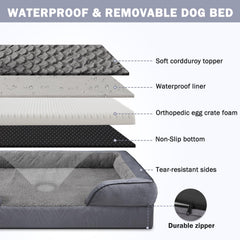 INVENHO washable-cover with zipper for easy cleanup and hygiene.