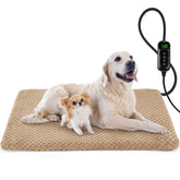INVENHO pet heating pad intro shows cozy warmth for cats and dogs on cold days