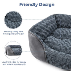 INVENHO X-Large Dog Bed inner padding closeup shows soft cushioning.