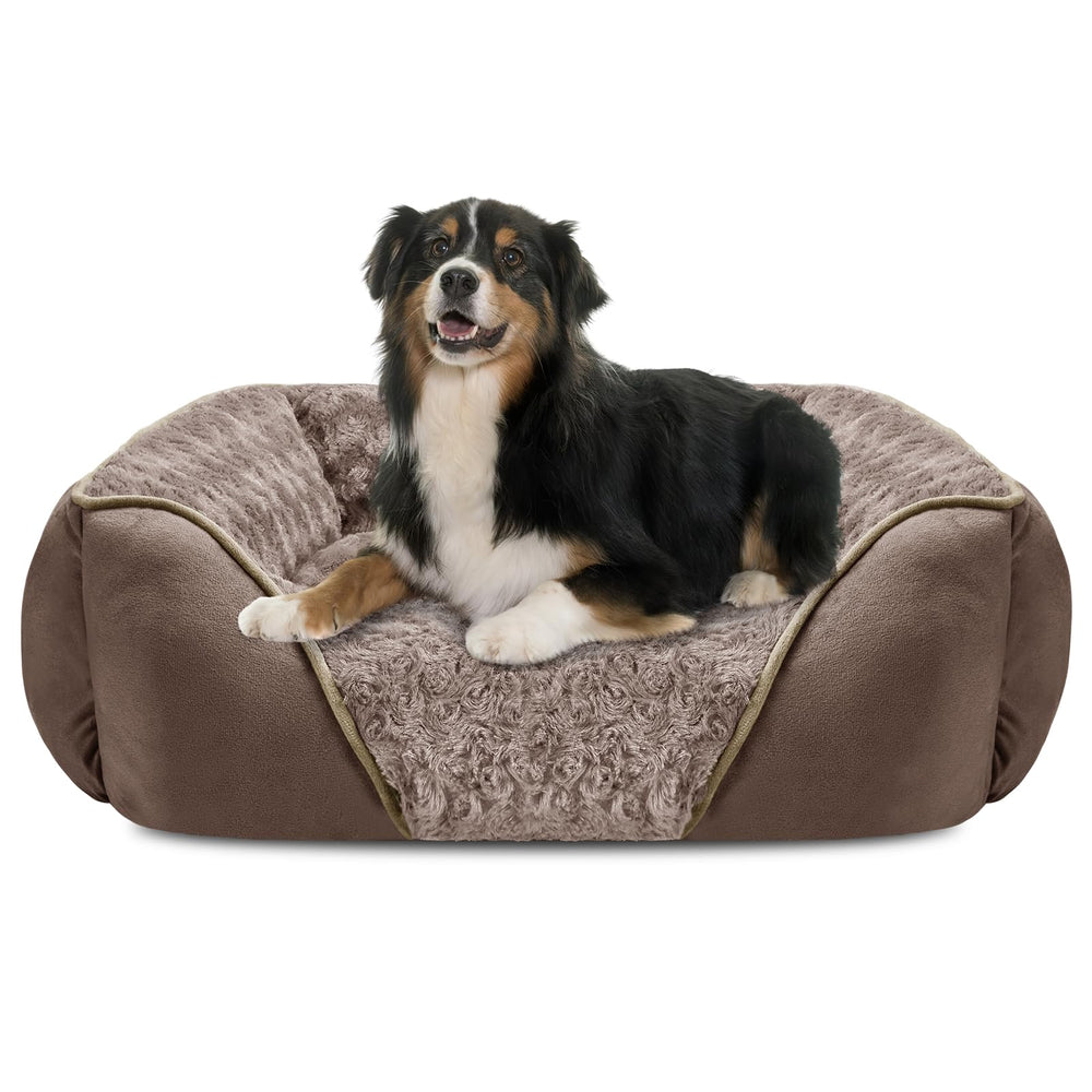 INVENHO X-Large Dog Bed Rectangle offers roomy comfort for larger dogs
