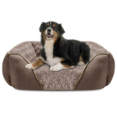 INVENHO X-Large Dog Bed Rectangle offers roomy comfort for larger dogs