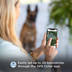 Invisible Fence treat bag included for positive reinforcement during training