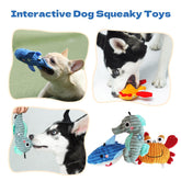 ipawspace crab plush toy for dogs — soft texture promotes safe chewing and curiosity