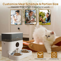 iPettie 5L dry food container highlighting large capacity for daily meals