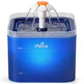 ipetie Neverland fountain blue front view shows stylish design for pet-friendly living