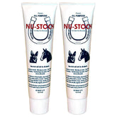 ipettie Pierce's Nu-Stock tube close-up highlighting non-steroidal skin support for all animals