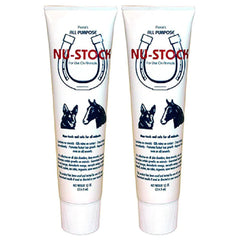 ipettie Pierce's Nu-Stock tube close-up highlighting non-steroidal skin support for all animals