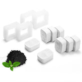 iPettie carbon filters pack for purifying pet water and odor control in Tritone and Fiumi