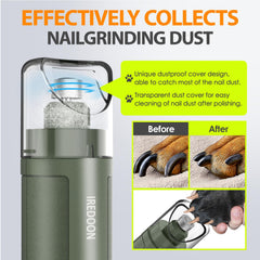 IREDOON nail grinder offers 3 speeds and ports for different nail sizes.