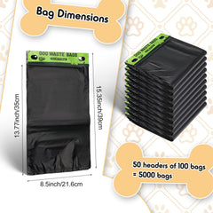 Ireer dog poop bags heavy gauge 15μm provide leakproof, reliable waste collection.