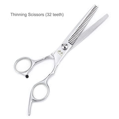 iSeaFly dog grooming scissors 6.1-inch straight for precise edge work