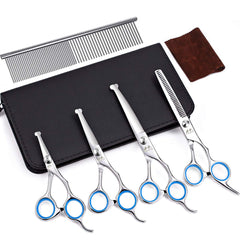 iseafly dog scissors round-tip safe grooming tool for gentle trims near sensitive areas