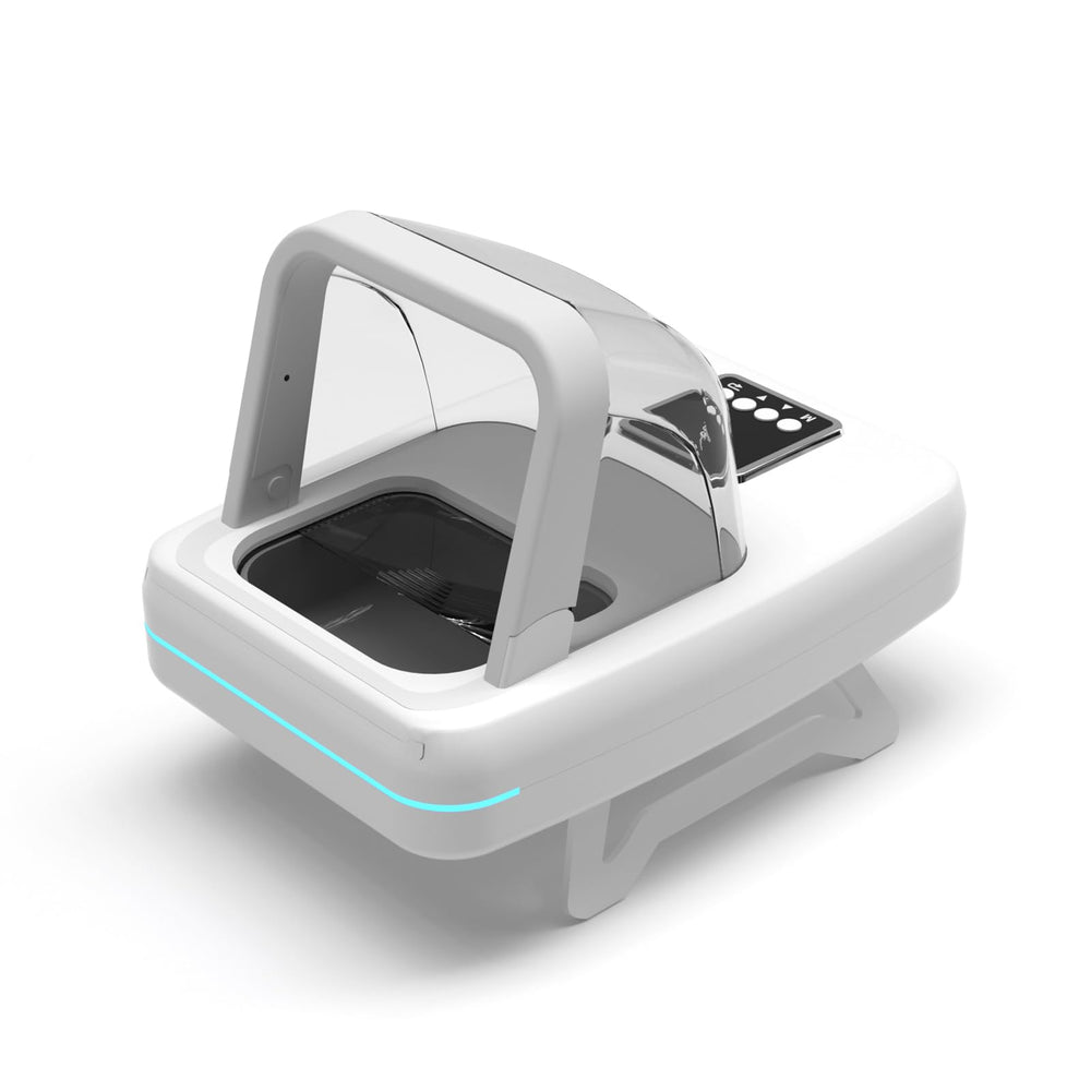 ISENVO Automatic Cat Feeder front view for controlled multi-pet meals.