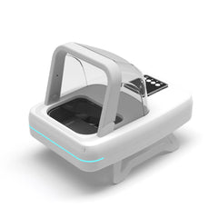 ISENVO Automatic Cat Feeder front view for controlled multi-pet meals.
