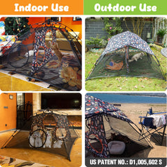 ITENT cat enclosure sunshade removable for flexible shade and sun naps