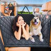 ITNAST convertible back seat extender folded for compact storage and quick setup.