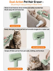 itutn low-noise pet vacuum control levels for calm grooming
