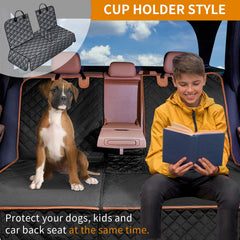 IVY&LANE dog seat cover waterproof fabric blocks mud and spills