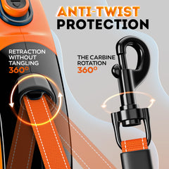 IWOOFI soft anti-slip handle for comfortable grip on long walks