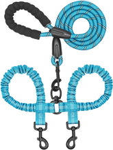 iYoShop Dual Dog Leash 360° swivel attachment enables tangle-free walking with two dogs