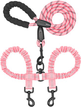 iYoShop Dual Dog Leash with 360° swivel prevents tangling during two-dog walks.