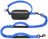 iYoShop hands-free leash with zipper pouch keeps essentials close during walks.
