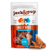 Jack&Pup Bully Bites 2lb bag front view for training rewards