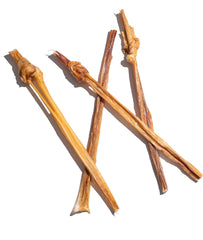 Jack&Pup bully-stick texture image highlighting dental-friendly chewing