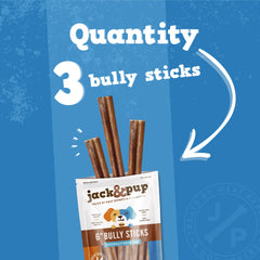 Jack&Pup single-ingredient beef pizzle product shot