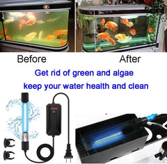 JackSuper 254nm wavelength sump light demonstrates green-water control for sumps