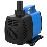 JAJALE 634GPH amphibious-submersible-pump demonstrates flexible submersion for ponds and fountains.