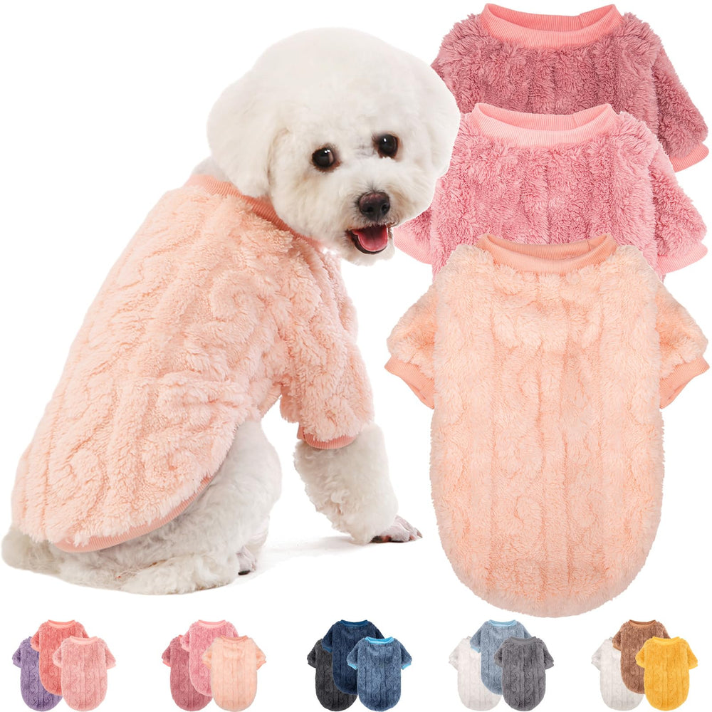 Sudadera JAMPAYANG para perros, trío de colores, ideal para paseos.