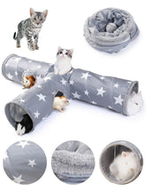 JanYoo Bunny Tunnel collapsible star assembled offers three-way play space