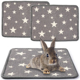 JanYoo rabbit scratcher mat dual-pack promotes natural claw care for small pets