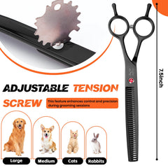 JASON ergonomic-handle shot demonstrates comfort during long grooming sessions.