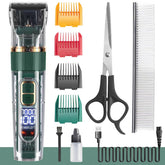 JAVENYIMAN dog hair clippers with LED display for easy battery status