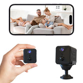 Javiscam 2025 mini camera 4K imaging showcases crisp details for home security, day and night
