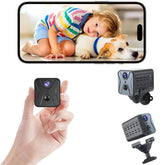 javiscam mini spy camera 4K front view for crisp home surveillance
