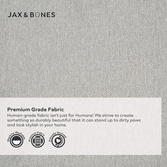 Jax & Bones dog bed lounge dog resting to illustrate cozy lounging