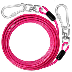 Jenico dog tie out cable 50ft yard use for outdoor freedom and safety