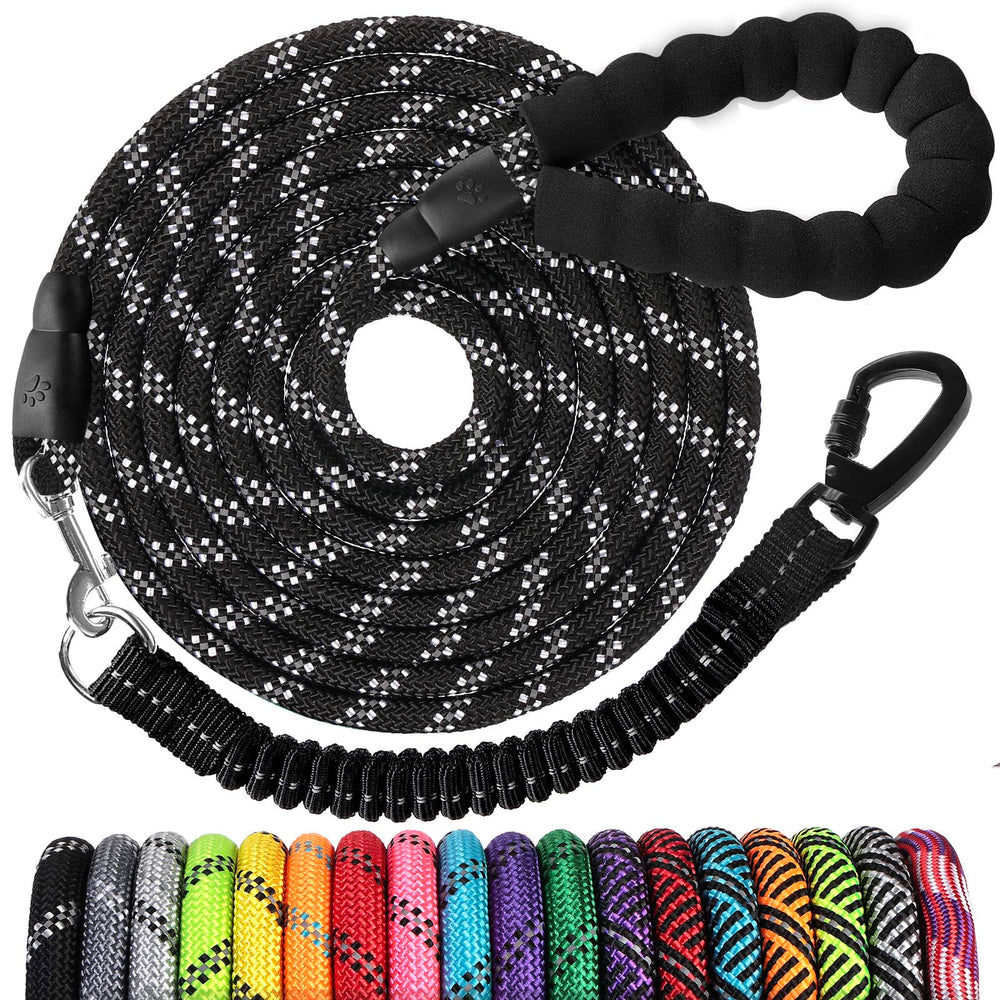 Jenico Long Dog Leash with heavy-duty nylon rope for durable outdoor training