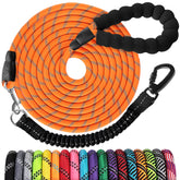 Jenico long dog leash with padded-handle for a comfortable grip during walks