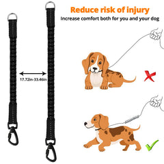 Jenico reflective-bungee-strap highlights visibility and shock-absorbent comfort