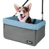 JESPET GOOPAWS dog booster seat with lookout window keeps your pet comfortable during car rides