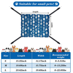 Jetec cat hammock double-sided design for seasonal comfort and easy rotation
